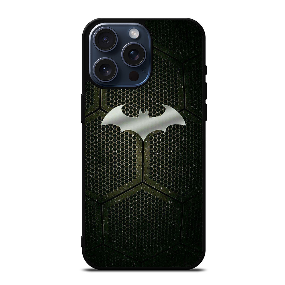 BATMAN METAL LOGO iPhone 15 Pro Max Case